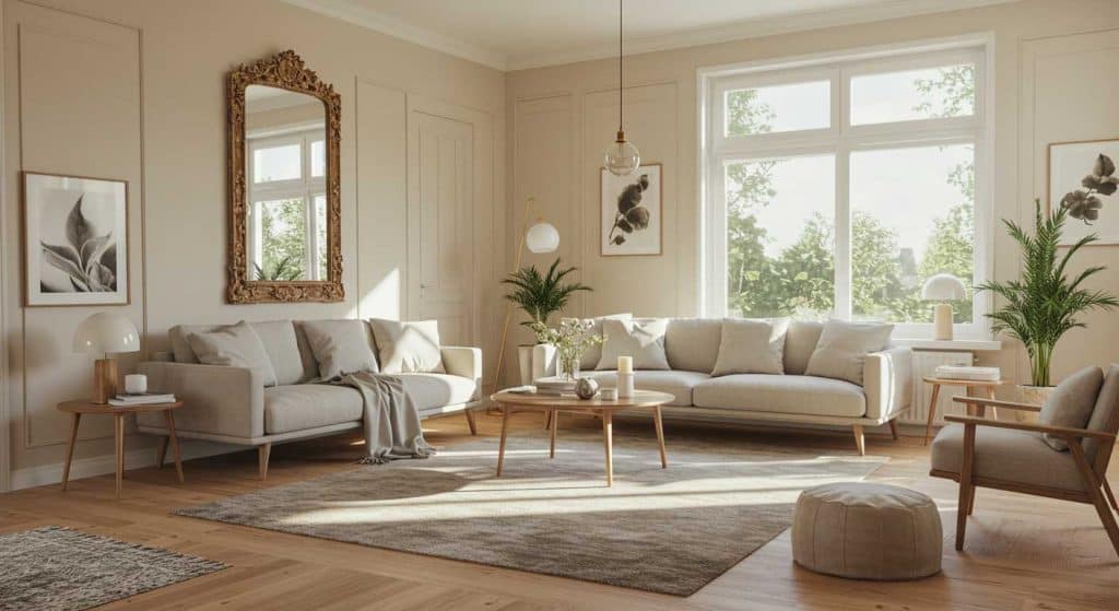 Place mirrors in front of windows