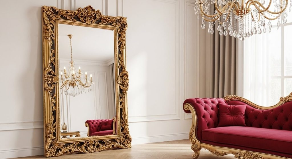 The Beauty of an Ornate Full Length Mirror