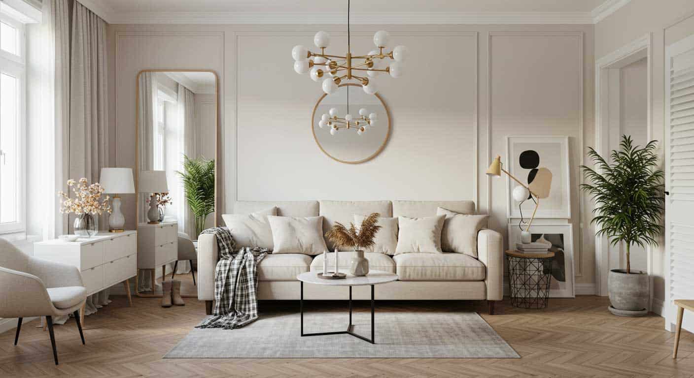 10 Creative Uses for Wall Mirrors in Small Rooms