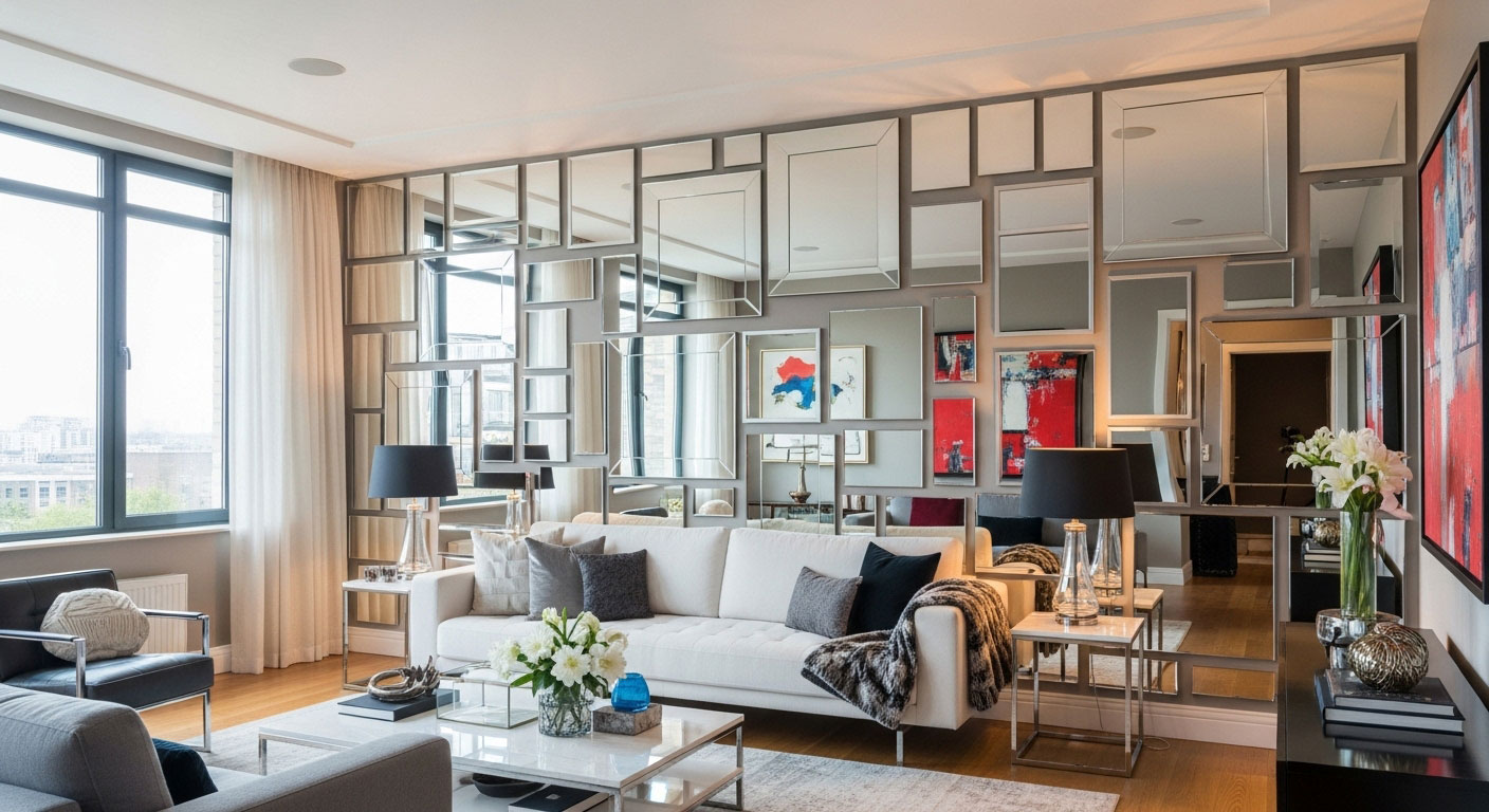 10 Mirror Wall Layouts That Will Wow Your Guests