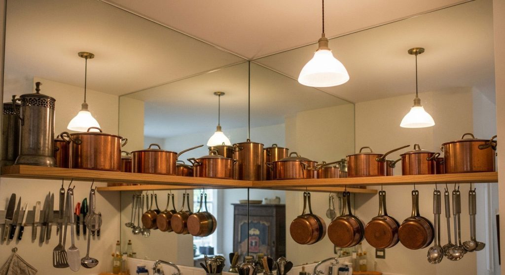 Mirrors in the Kitchen