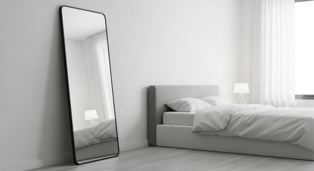 Modern Black Full Length Mirror & Full Length Contemporary Mirror