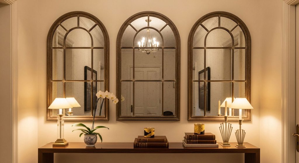 3 Mirrors on Wall Ideas