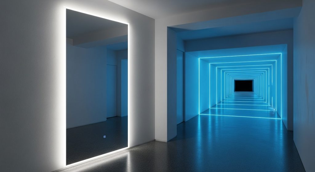 Full Length Infinity Mirror