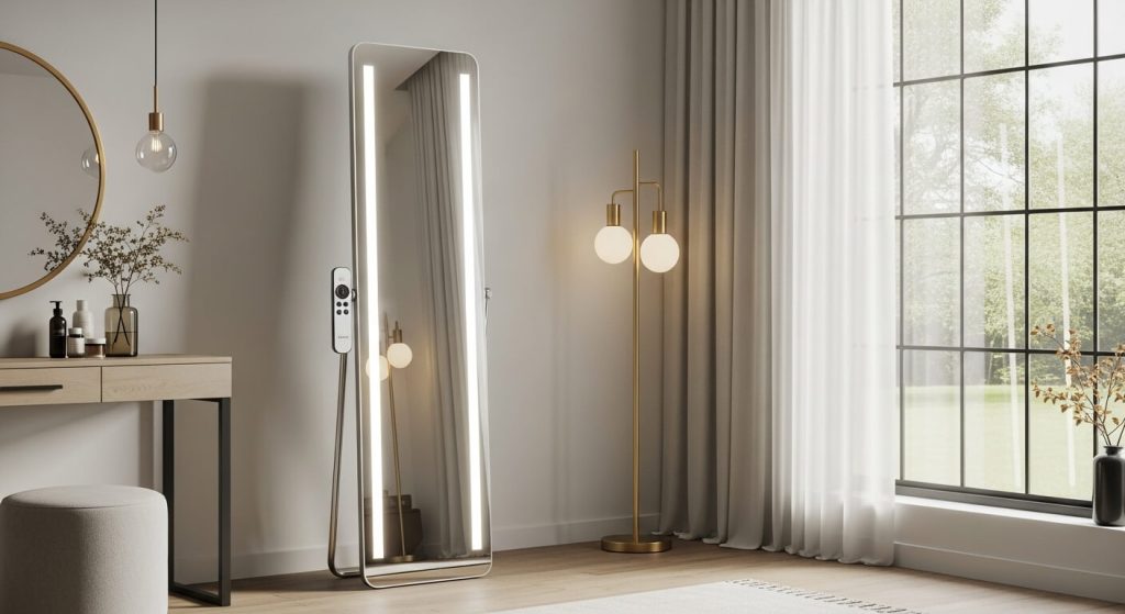 Full‑Length Mirrors with Lights