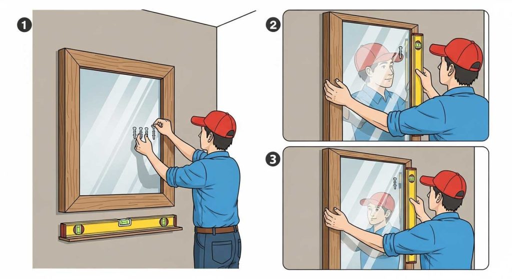 Step-by-Step: How to Hang a Mirror on a Wall