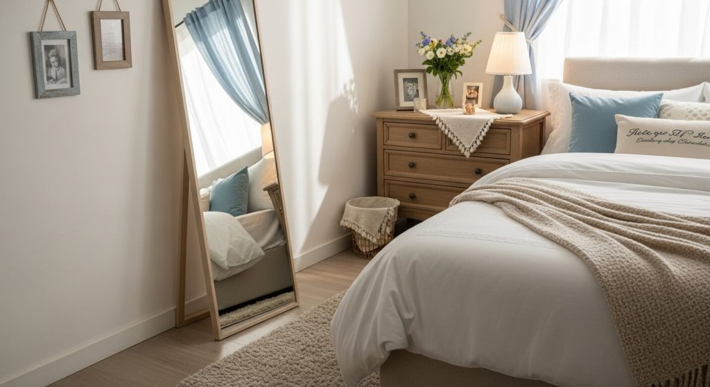 Corner Full Length Mirror