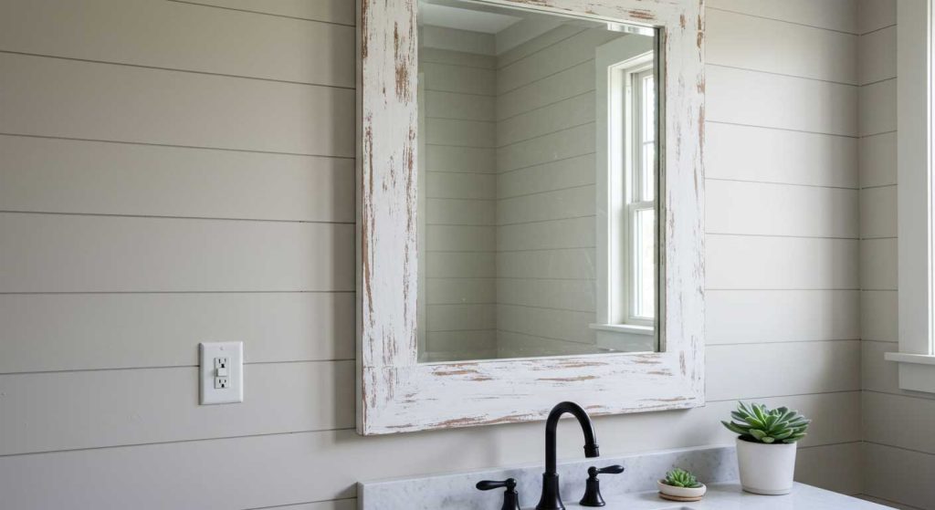 Farmhouse Style Bathroom Mirrors
