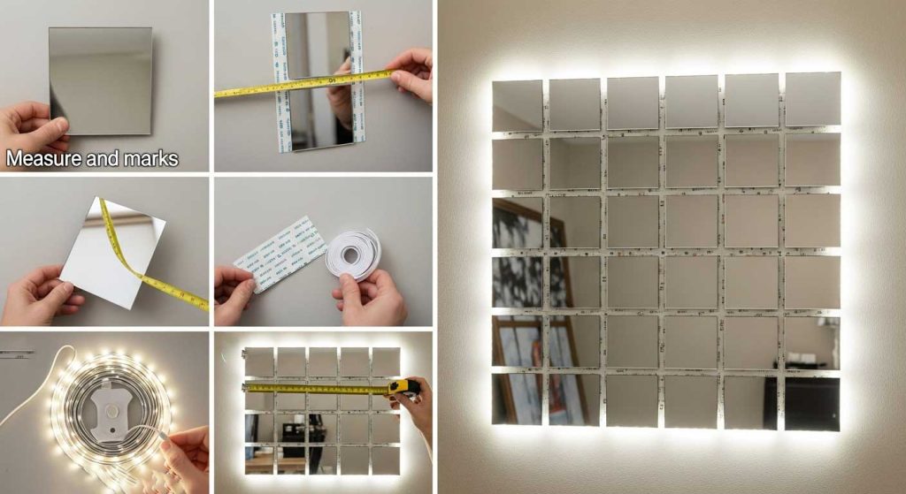 DIY Mirror and Lighting Ideas