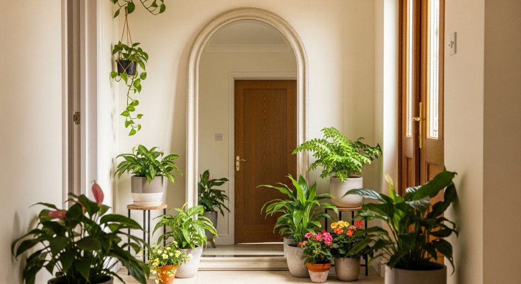 Arched Mirror Elegance