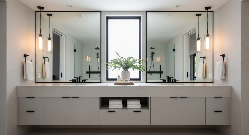 Styling Tips for Modern Bathroom Mirrors