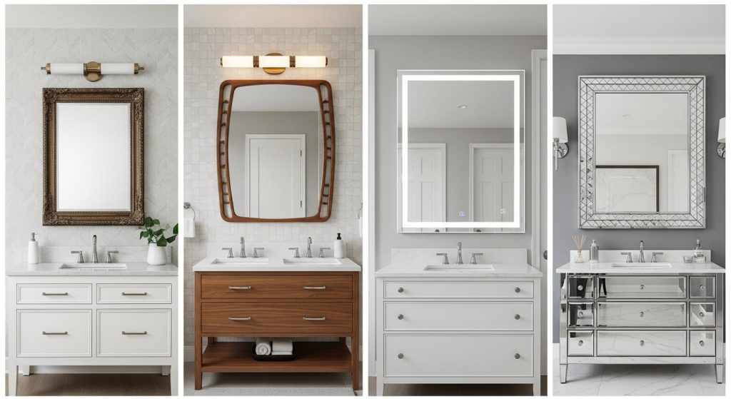Best Products for Double Sink Vanity Mirrors