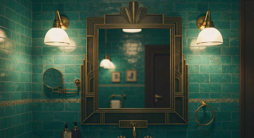 Vintage Style Bathroom Mirrors