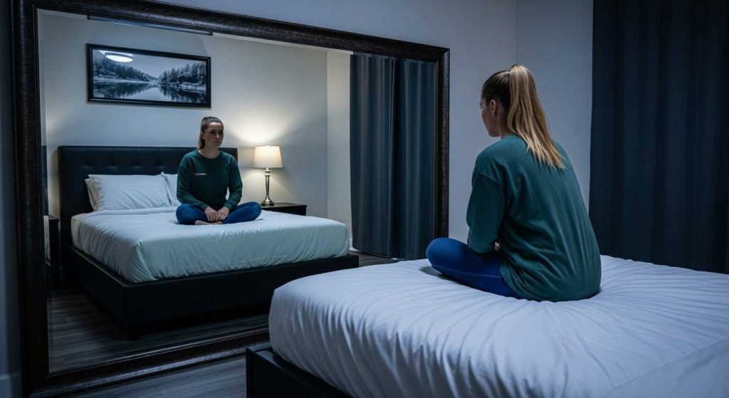Where Not to Place a Mirror in Your Bedroom