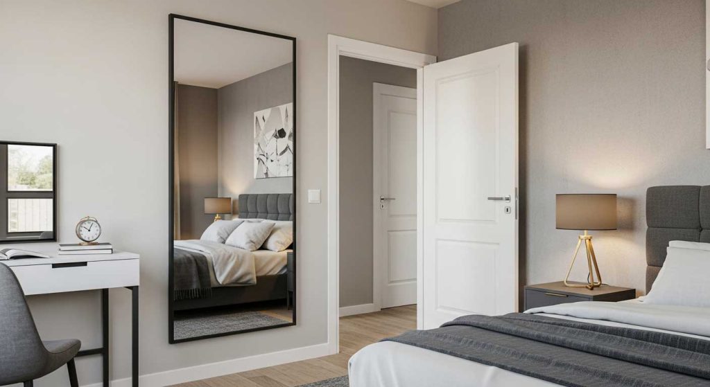 Where Not to Place a Mirror in Your Bedroom