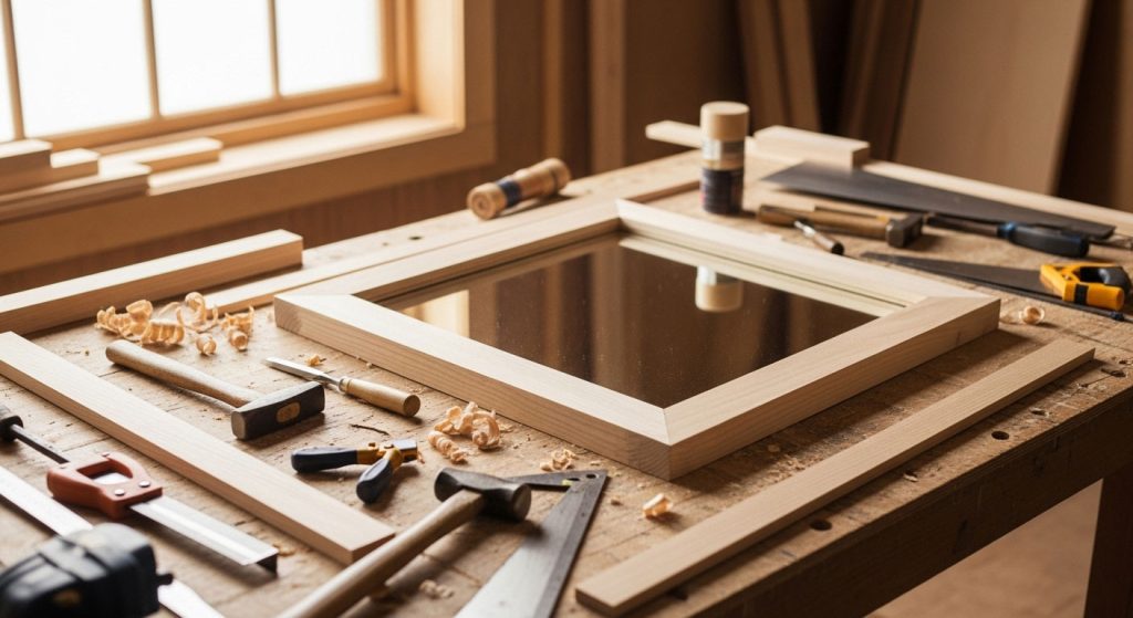 DIY Mirror Framing Ideas