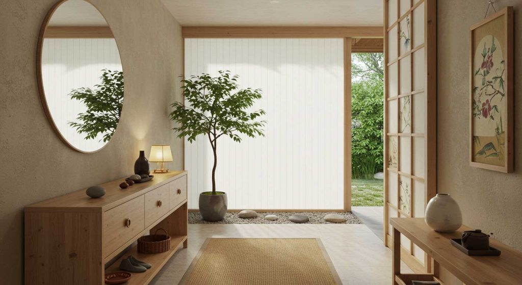 Master Feng Shui with Your Entryway Mirror