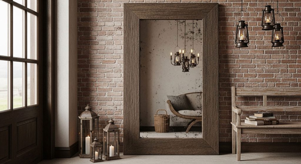 Antique Mirrors for Rustic Charm