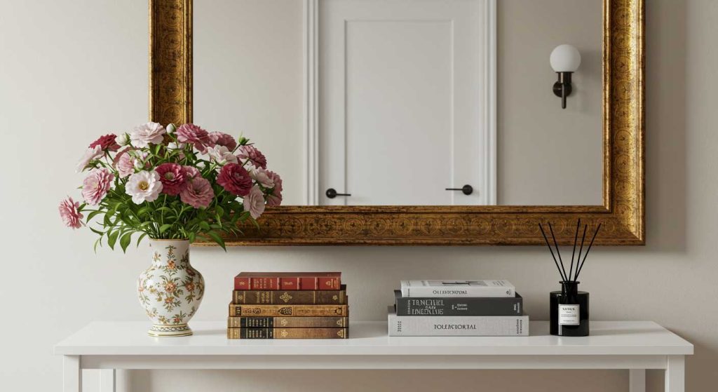Play with Entryway Table and Mirror Ideas