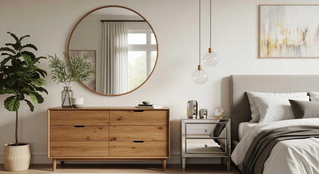 Smart and Stylish Mirror Ideas for Feng Shui Bedrooms
