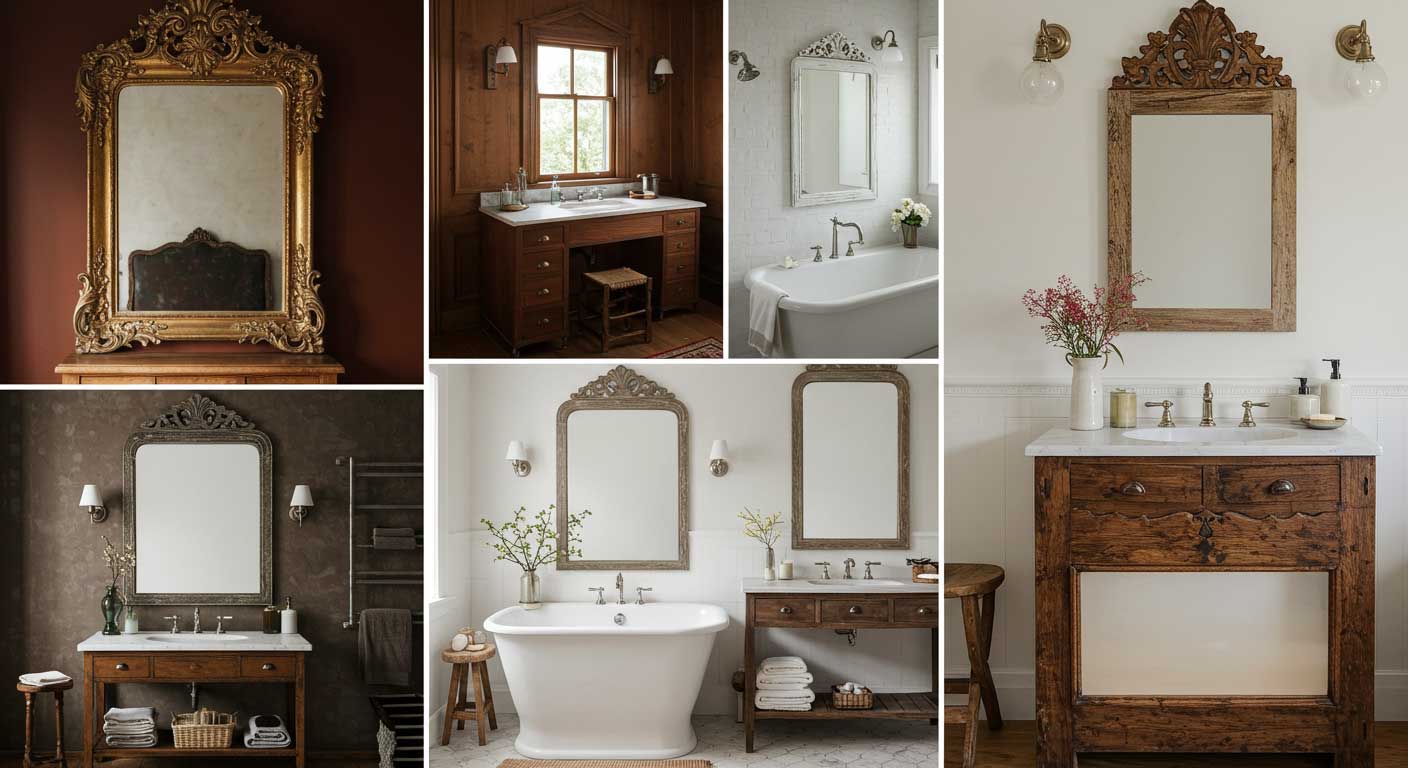 Best Mirror Styles for Bathrooms: Function Meets Aesthetic