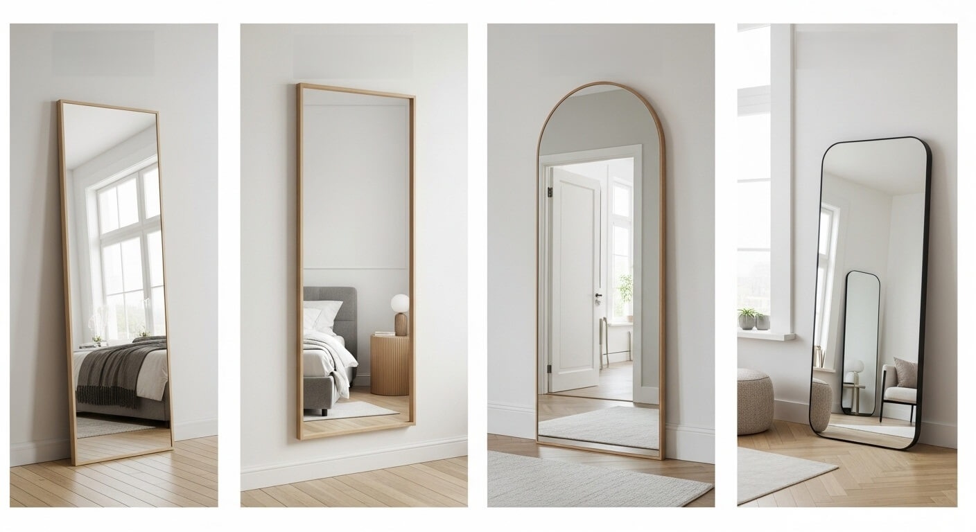 Full Length Mirror Size / Dimensions – Ultimate Guide