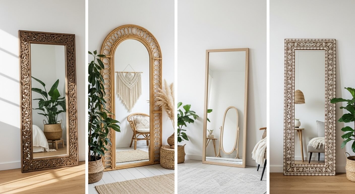 Full Length Mirrors: A Complete Guide to Materials & Frames