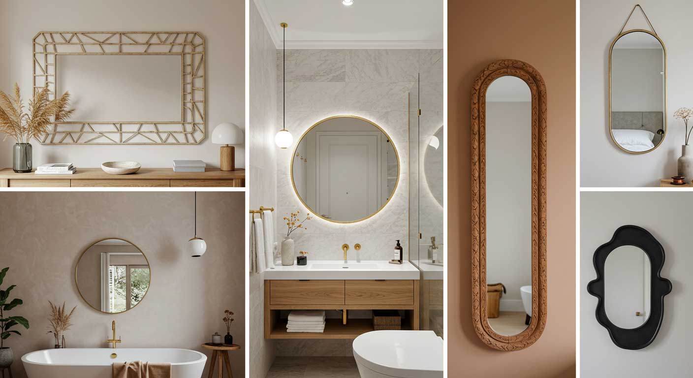 How to Choose the Best Wall Mirror for Every Room