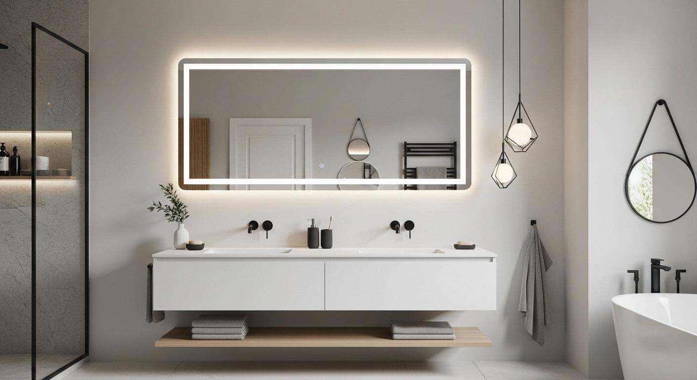 Modern Bathroom Mirror Ideas to Refresh Your Space