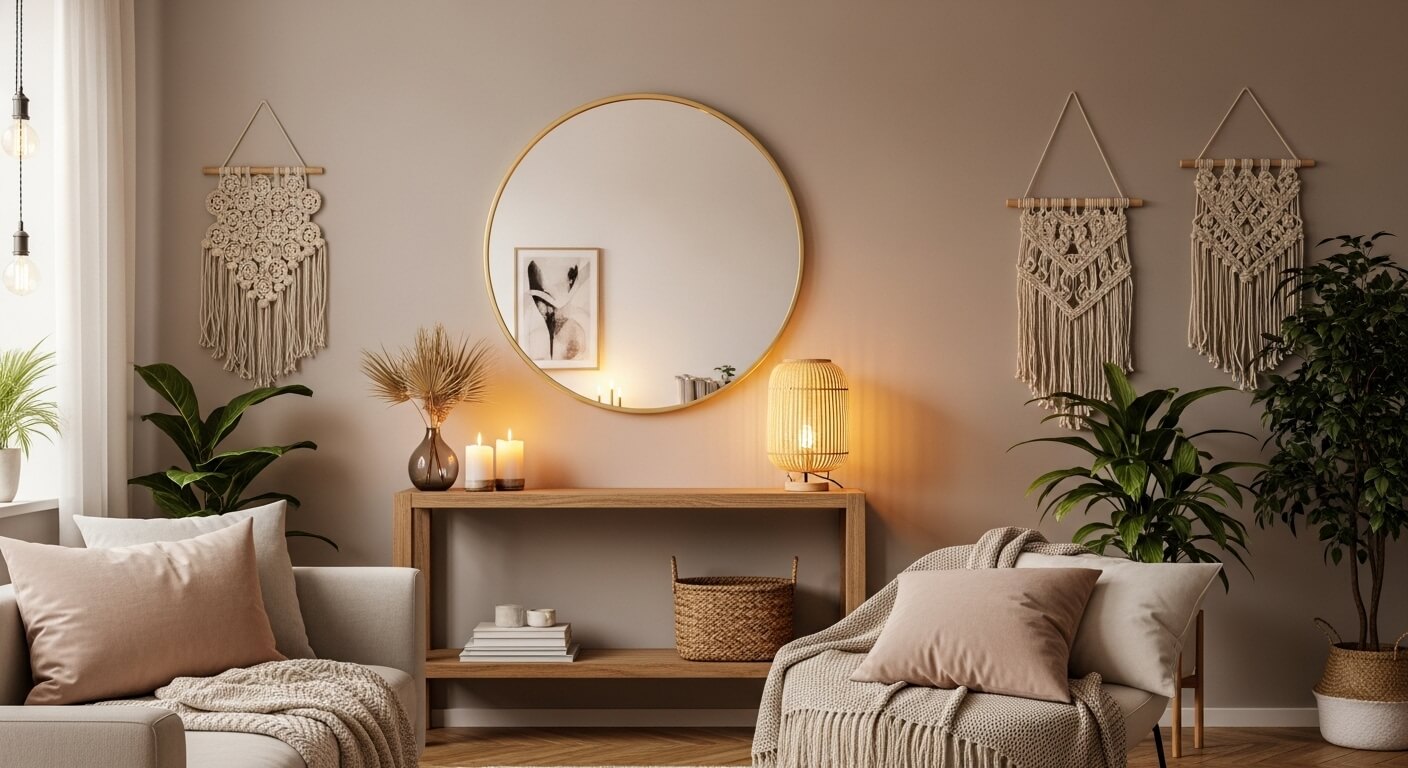 Top 20 Round Wall Mirror Ideas for Cozy Interiors