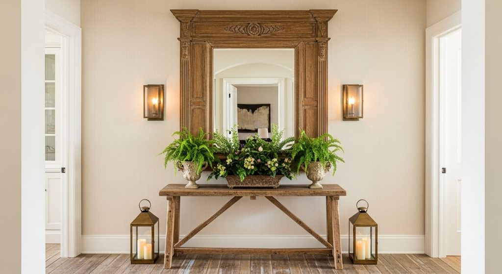 Antique Mirror Wooden Frames: Rustic Meets Royalty
