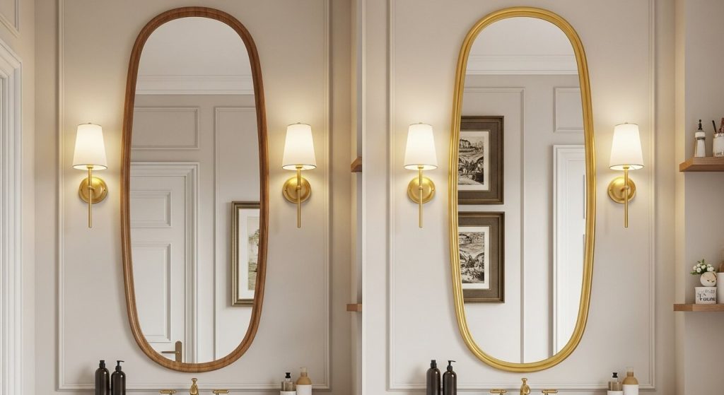 Oval Mirrors: Elegant and Elongated