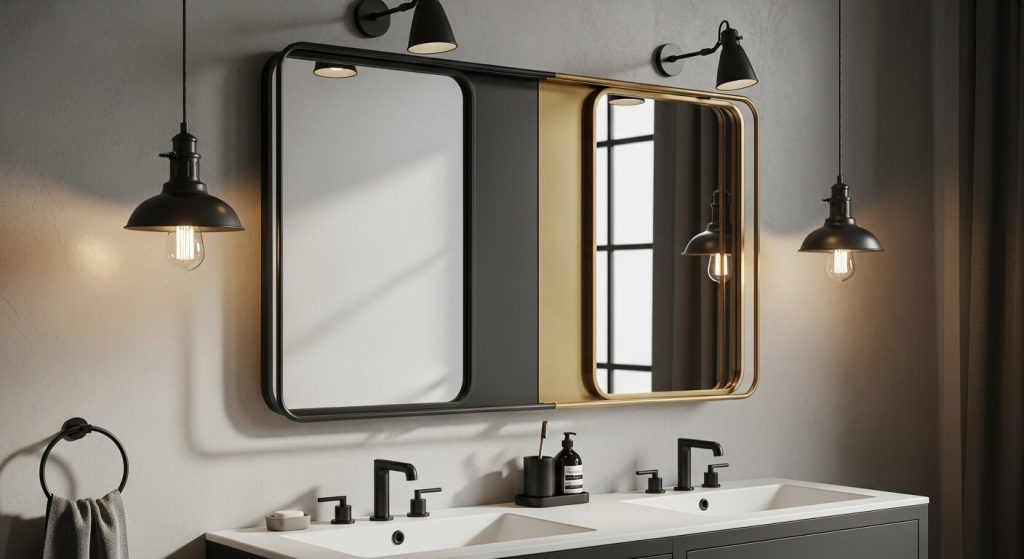 Metal Framed Mirrors: Sleek, Modern & Industrial