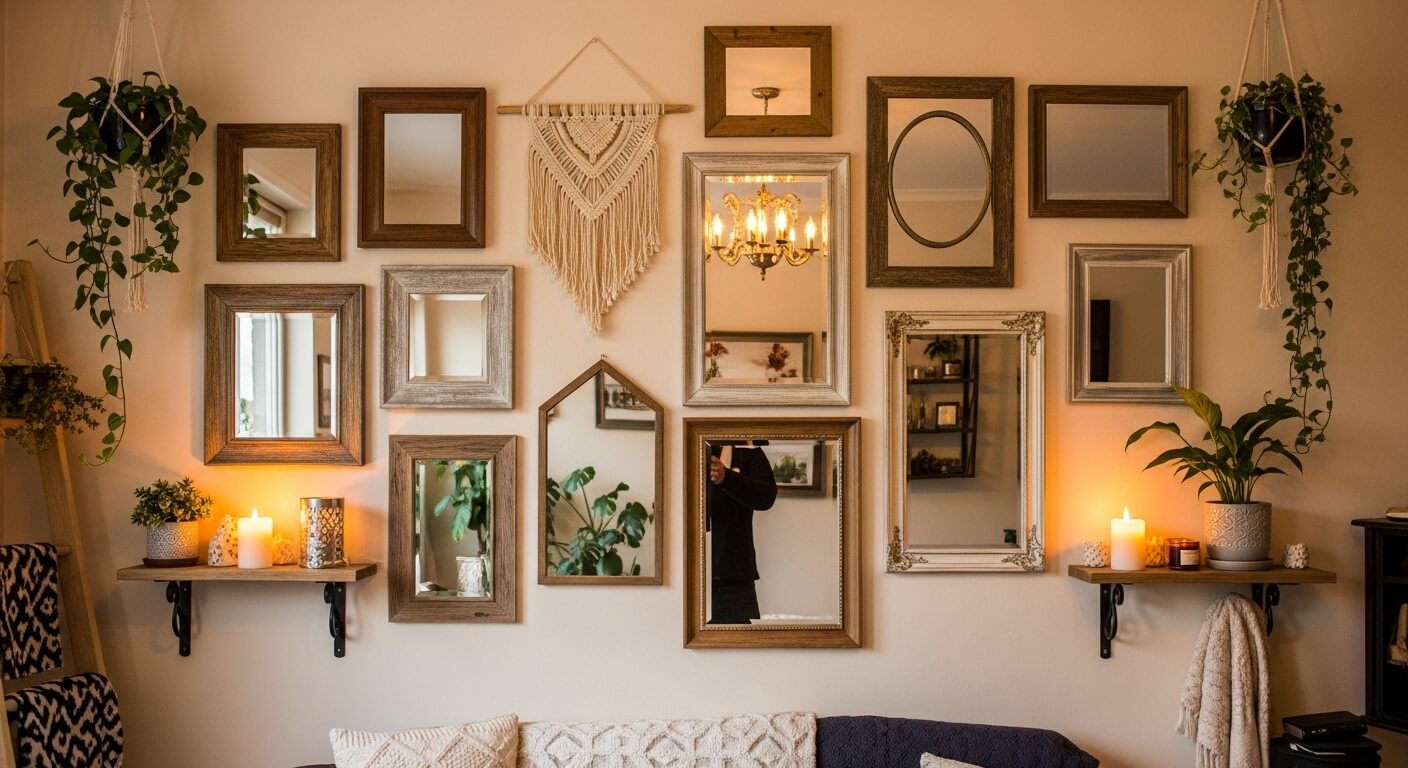 20+ DIY Mirror Frame Ideas to Transform Your Space