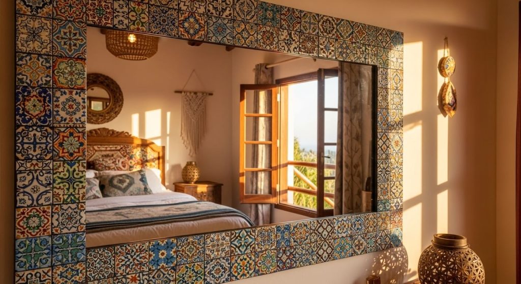 Mosaic Tile Mirror Frame