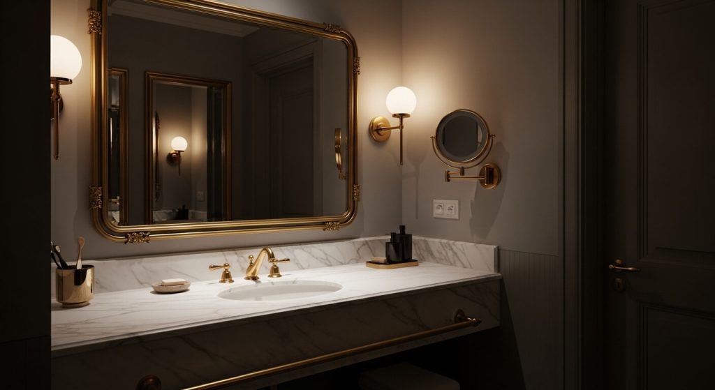 Brass Framed Mirrors: Vintage Elegance