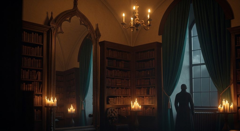 Gothic Framed Mirrors: Dark Drama and Romanticism