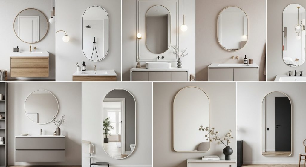 Choosing the Right Mirror Shape for Your Room