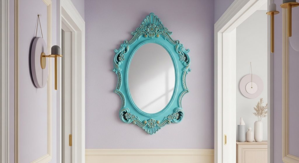 Painted Vintage Frame Makeover