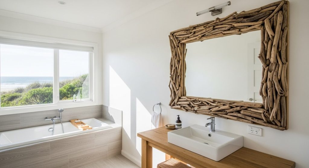 Driftwood Mirror Frame