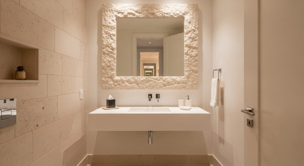 Stone Mirror Frames: Natural Elegance