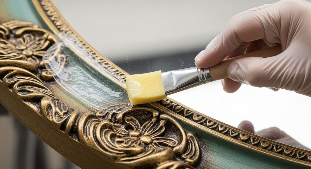 Seal the Frame with a Topcoat (Optional)
