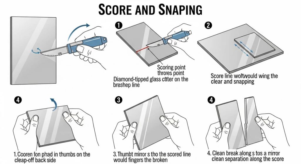 Step-by-Step: How to Cut the Mirror