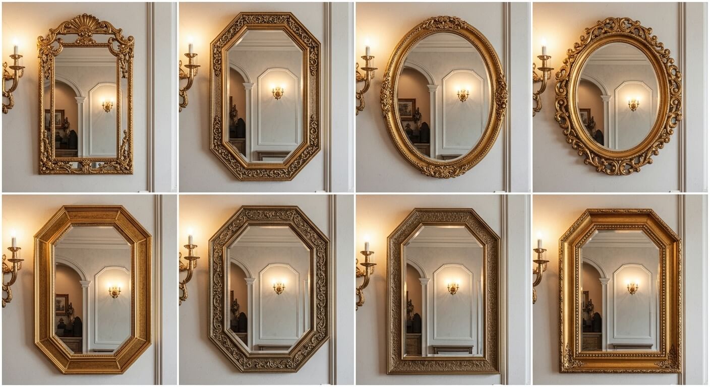 antique wall mirrors