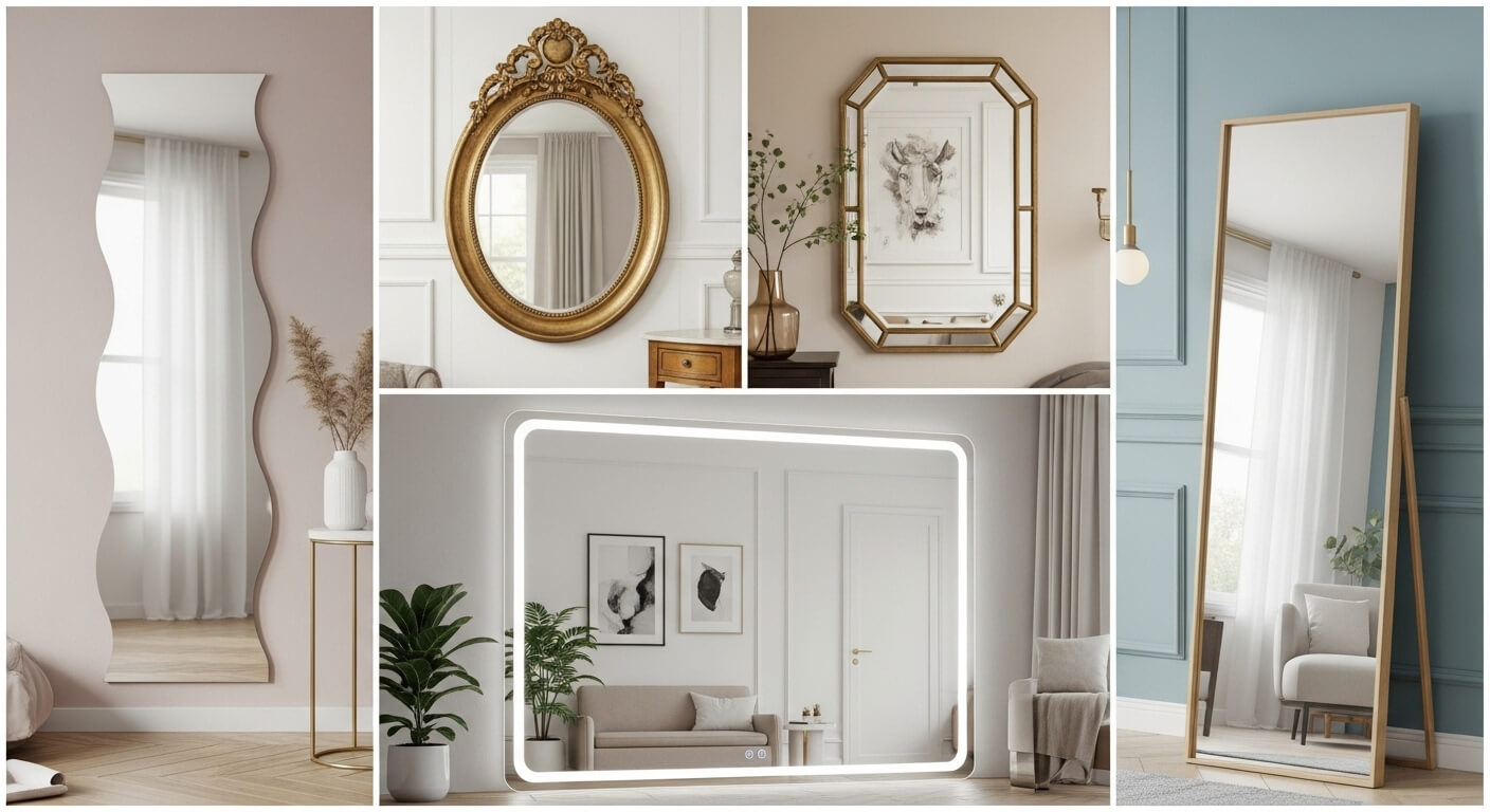 what mirrors are in style now