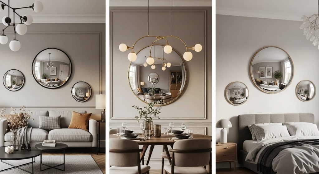 7 Benefits of Using a Convex Wall Mirror