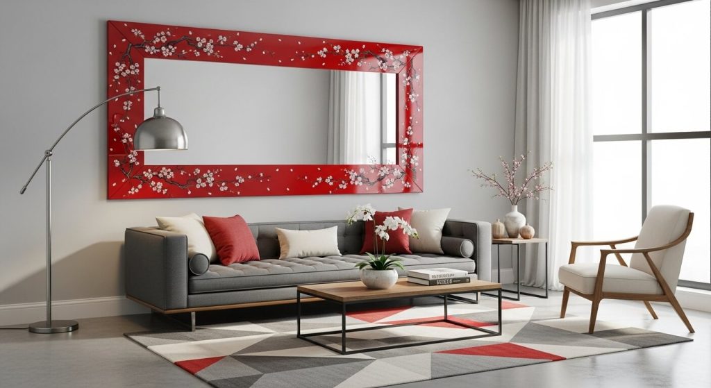 Blend Tradition with Modern Aesthetics - asian inspired wall mirrors