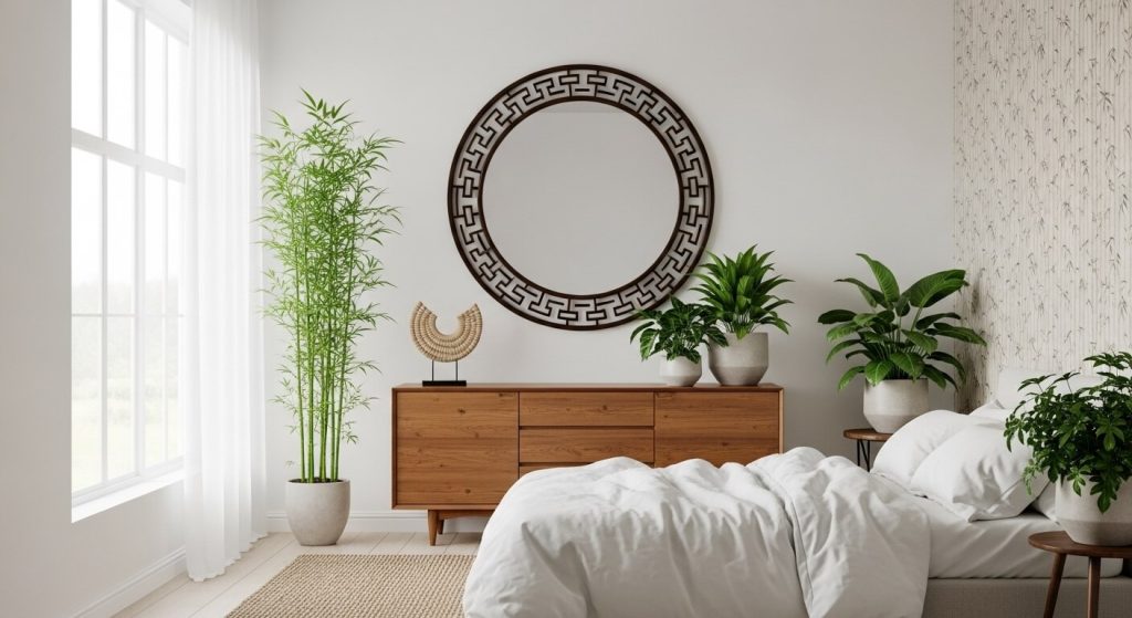 Promote Harmony with Feng Shui - asian inspired wall mirrors