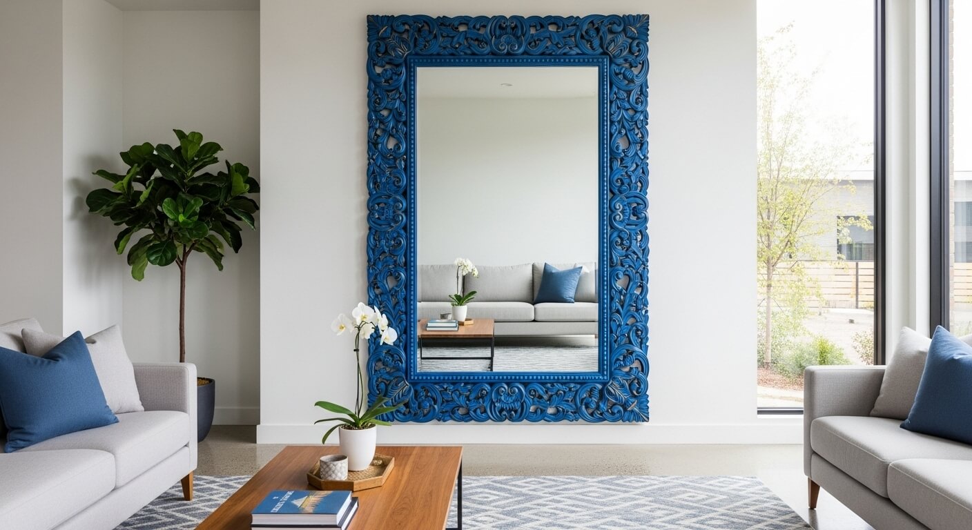 Blue Wall Mirror – 7 Stunning Reasons to Add One to Your Home