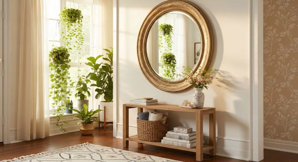 Round and Oval Mirrors